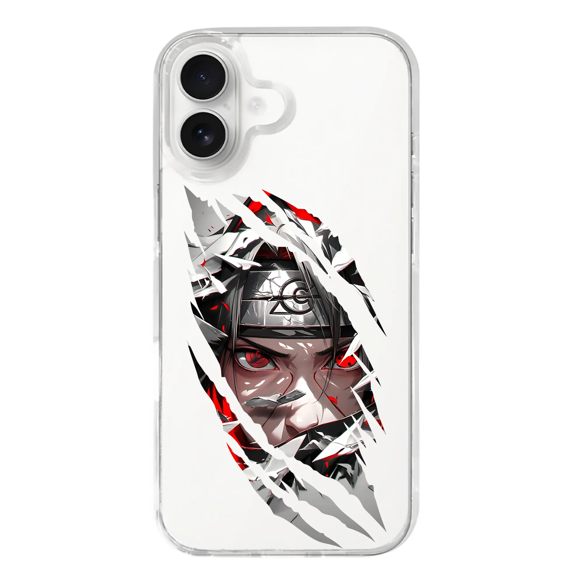 ナルト グッズ うちは イタチ - iPhone 17シリーズ 透明スマホケース – 薄型・耐衝撃・精密フィット保護カバー